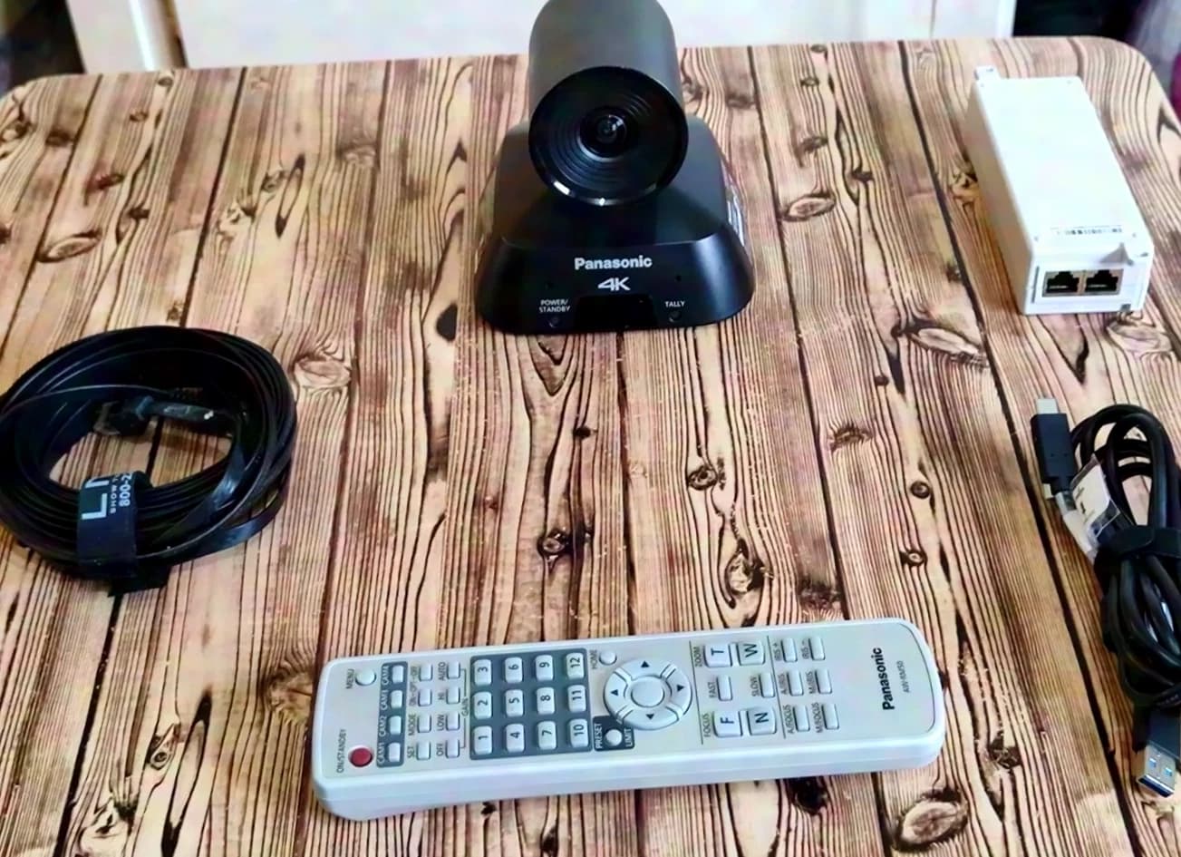 PANASONIC AW UE70 + AW UE4 4K HDMI STREAMING WEBTV IP Cameras + RP50 Console