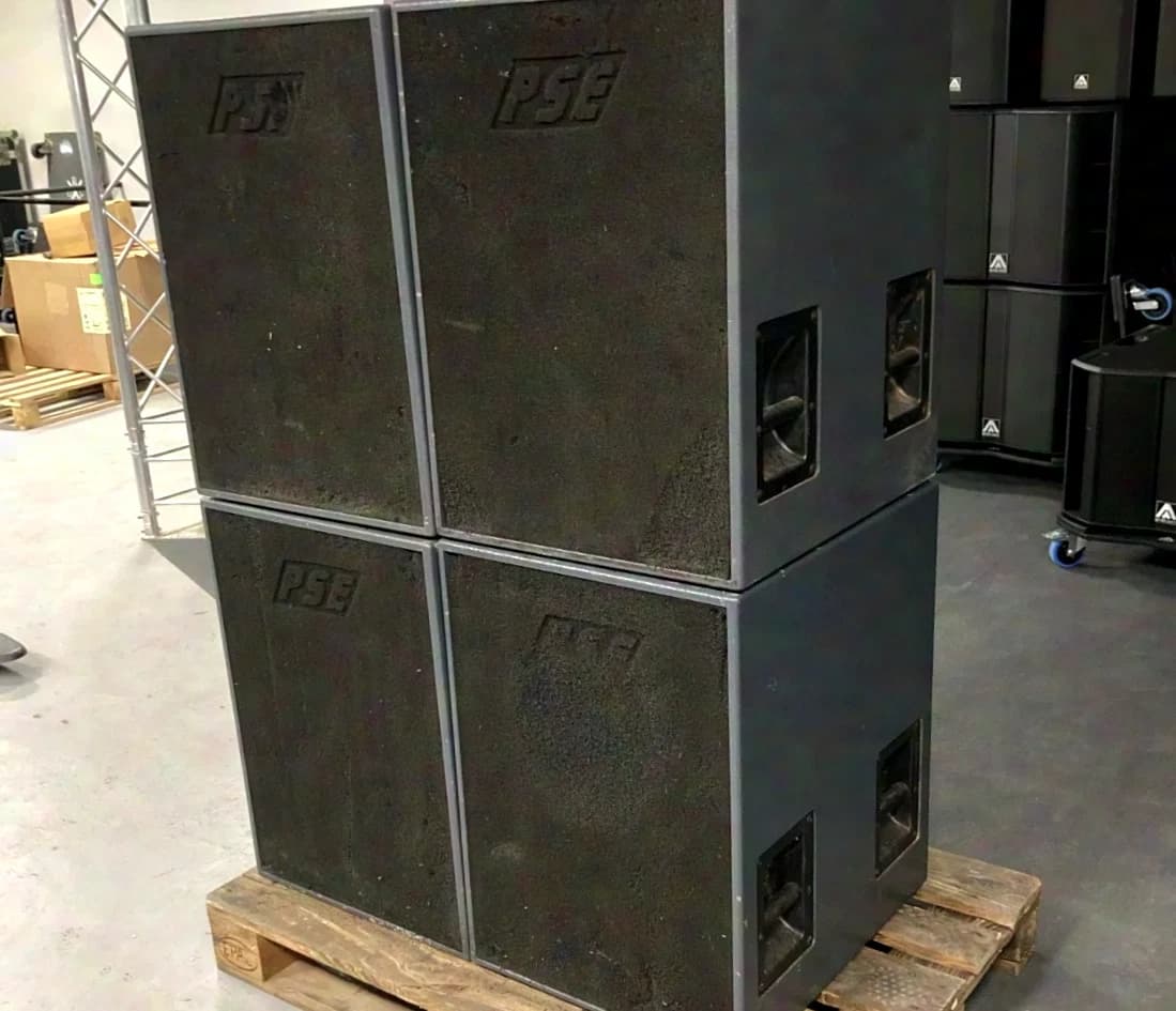 PSE B81 PA Subwoofer, horn subs, originally fitted