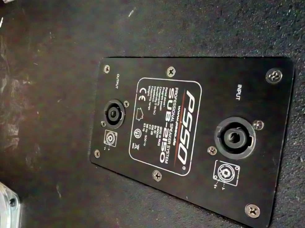 PSSO Subwoofers and PSE Top Speakers Sub-2150 / A112