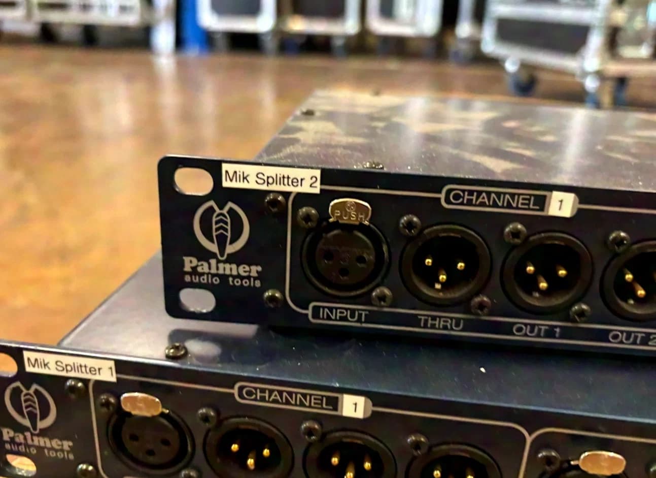 Palmer Audio PRMMS Microphone Splitbox (Set of 2)