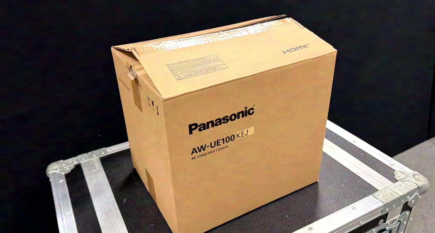 Panasonic AW-UE100 PTZ camera with NDI