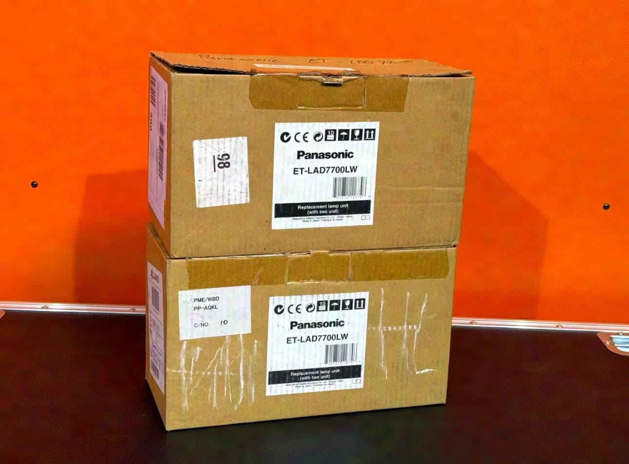 Panasonic ET-LAD7700LW Replacement Lamp - Twin Pack