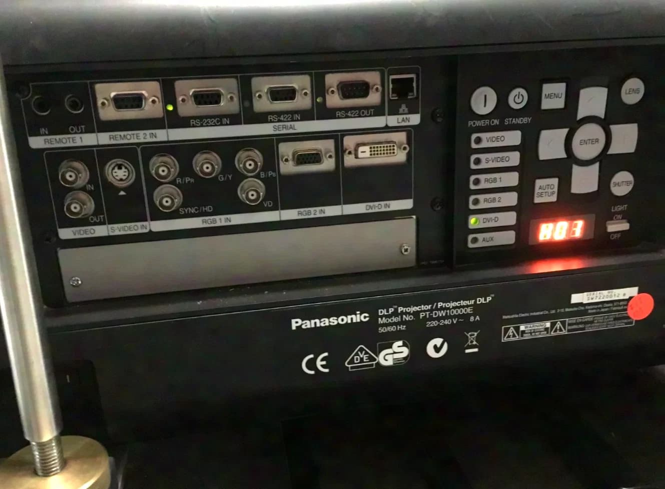 Panasonic PT-DW10000E DLP Projector