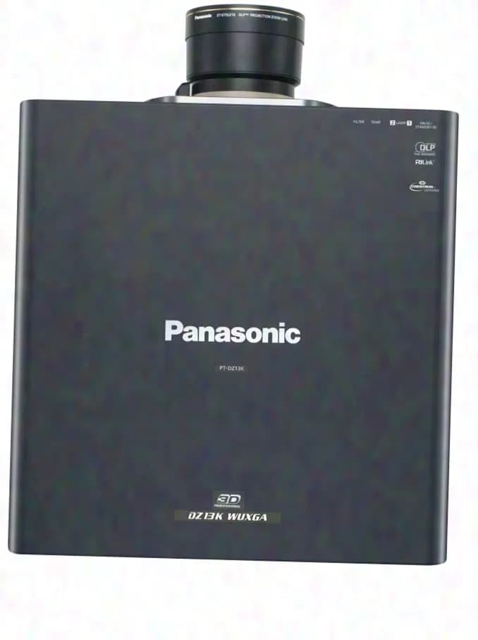 Panasonic PT-DZ13K - 12000 ANSI Lumen 1920 x 1200 WUXGA 3-Chip-DLP (6 Months Warranty)