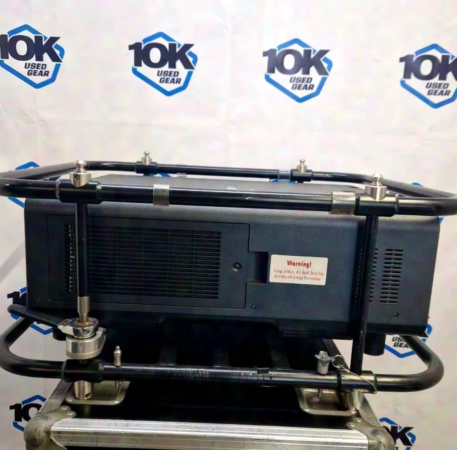 Panasonic PT-DZ21K2U WUXGA Large Venue 3-chip DLP Projector, Remote, Rigging frame, Wheeled flightcase