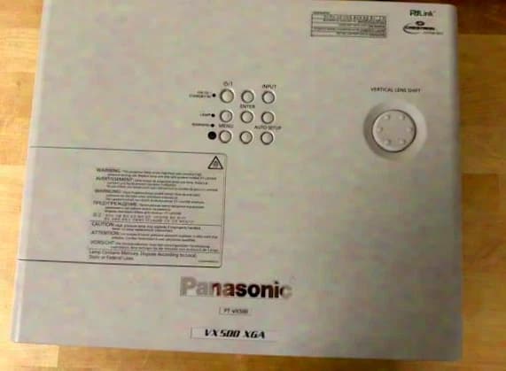 Panasonic PT-VX500 5000 ANSI-Lumen Projector XGA