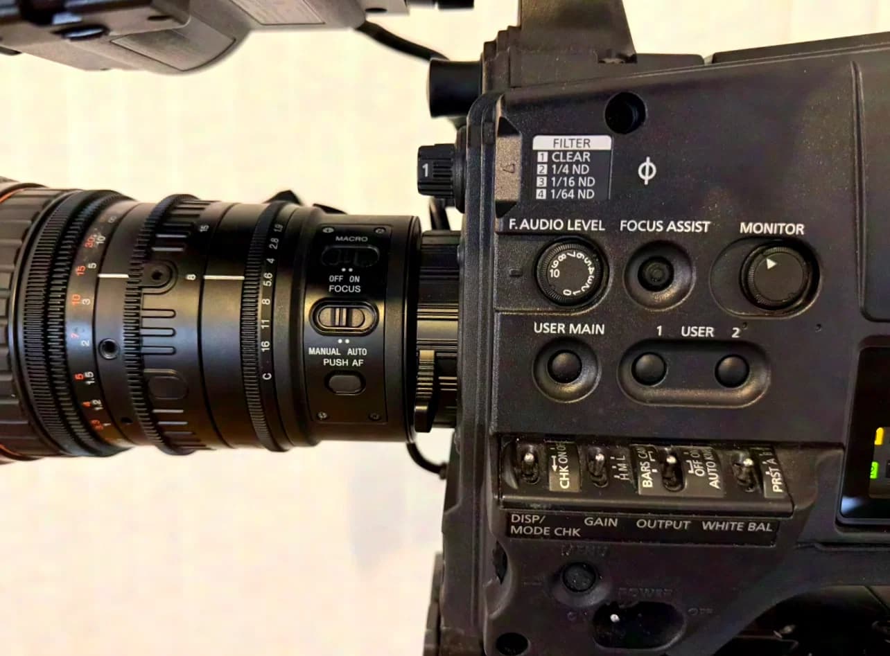 Panasonic Panasonic HPX-600 and accessories