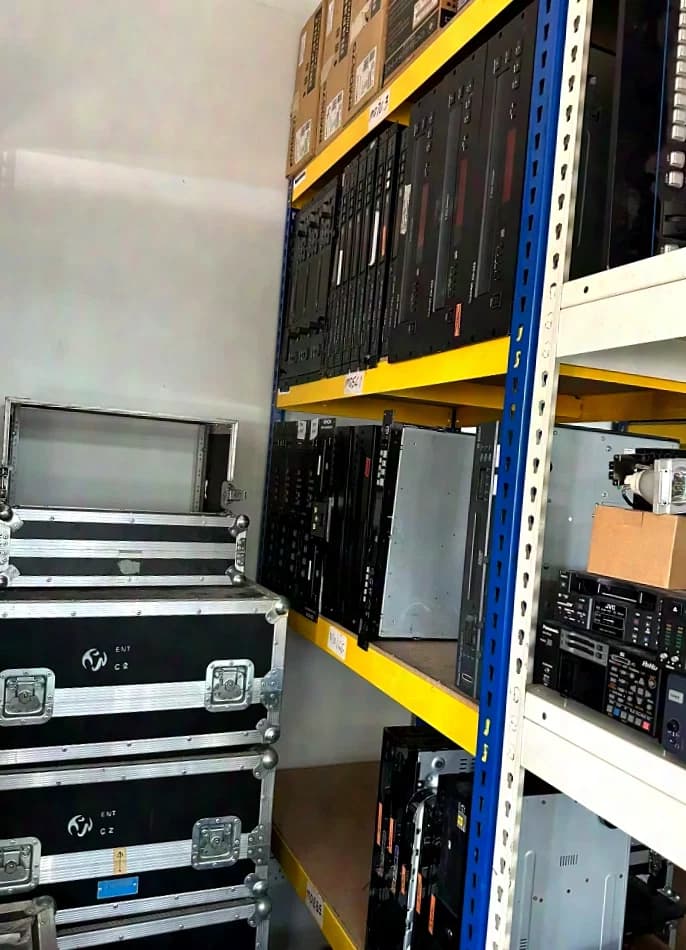 Panasonic, Pro 6, Vinten, Alesis, Blackmagic, Data Video, Avaio, Gefen, Analog Way, Harris/Videotek Video products
