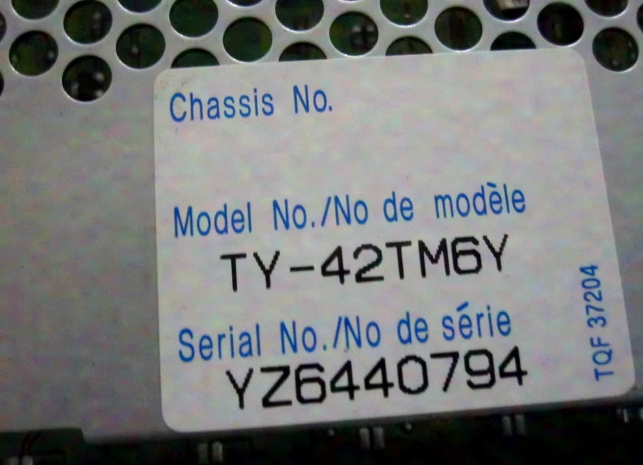 Panasonic TY-42TM6Y Composite / Component Video Terminal Board, NEW, Original Packaging