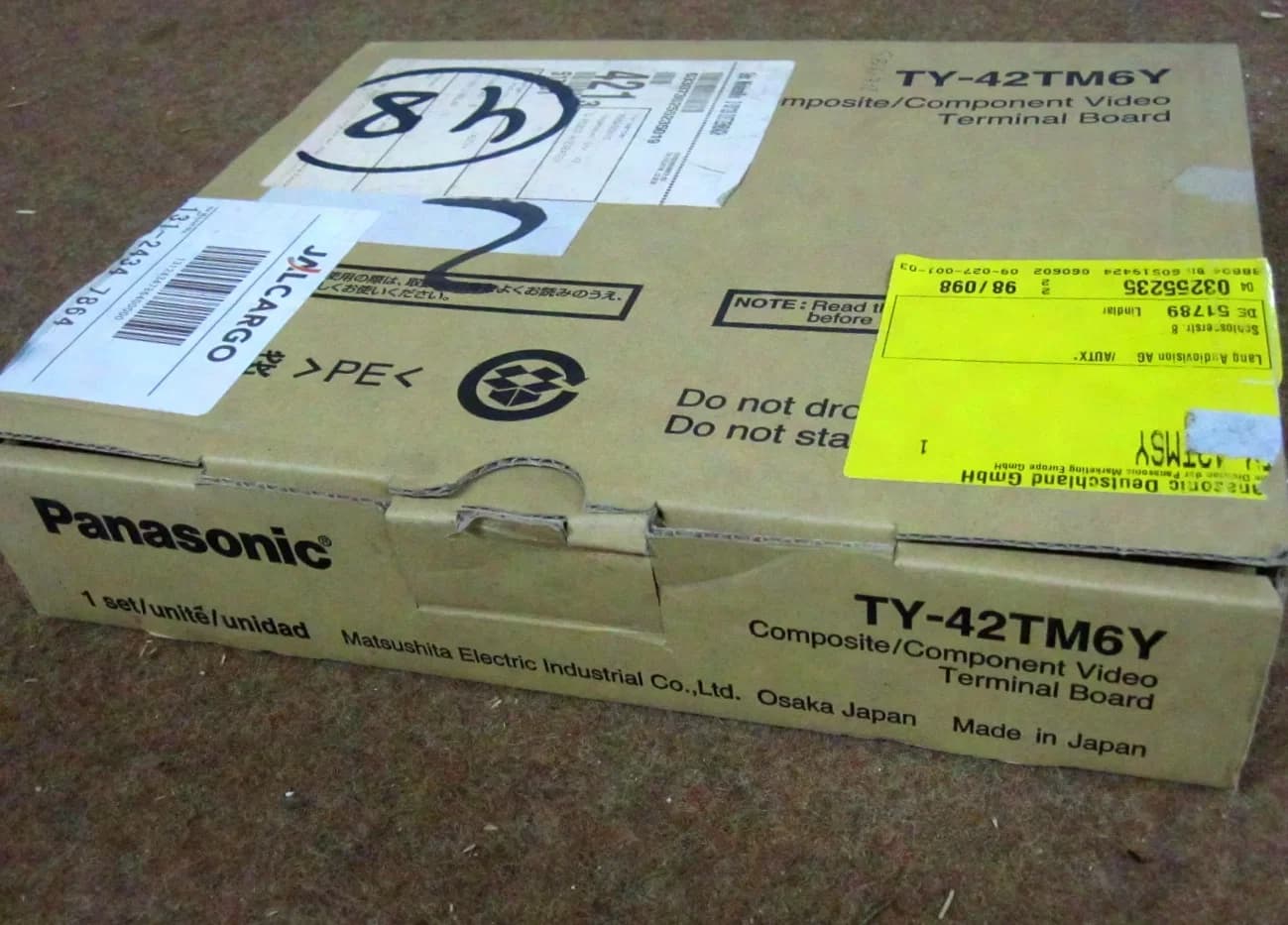 Panasonic TY-42TM6Y Composite / Component Video Terminal Board, NEW, Original Packaging