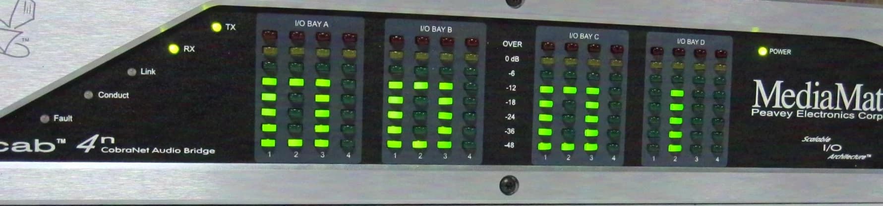 Peavey Media Matrix cab 4n Breakout Box Matrix Processor almost NEW