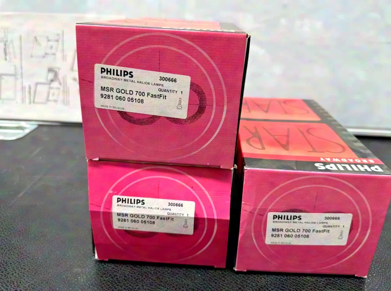 Philips and Osram lamps