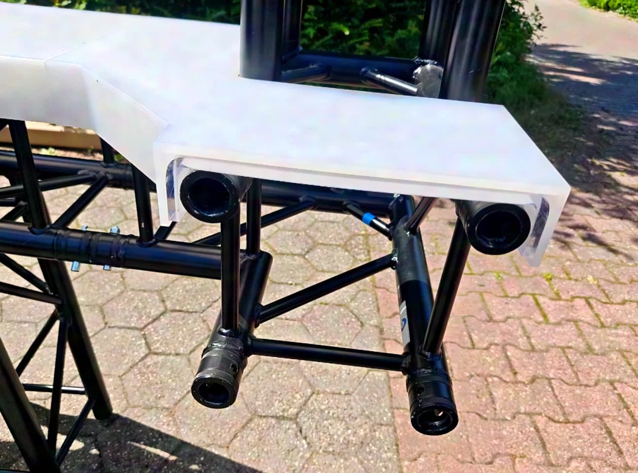 Polymehr Plexiglas counter top for 29er truss F34, FD34, H34 counter elements