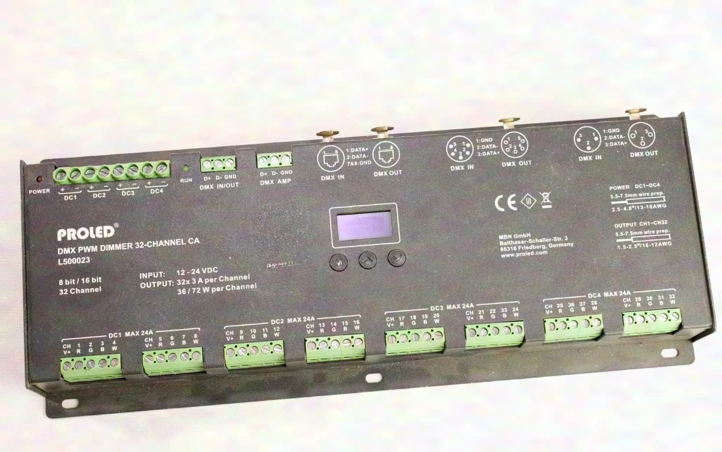 ProLED DMX PWM Dimmer 32-Channel CA L500023