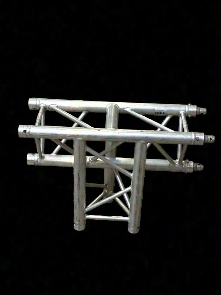Prolyte H30D-C018 Truss Piece (3-Point Truss, 3-Way Vertical T-Piece)