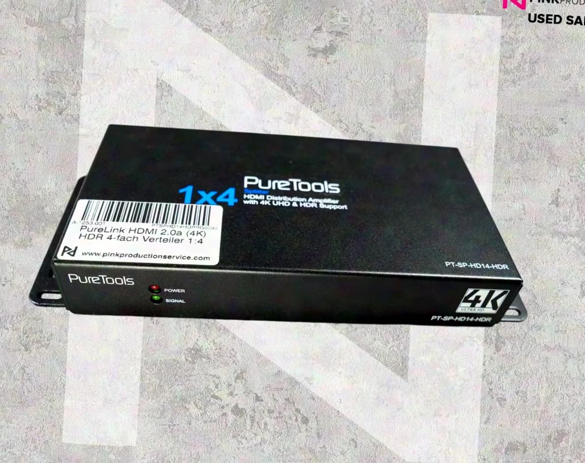 Purelink HDMI 2.0a (4K) HDR 4-way splitter 1:4