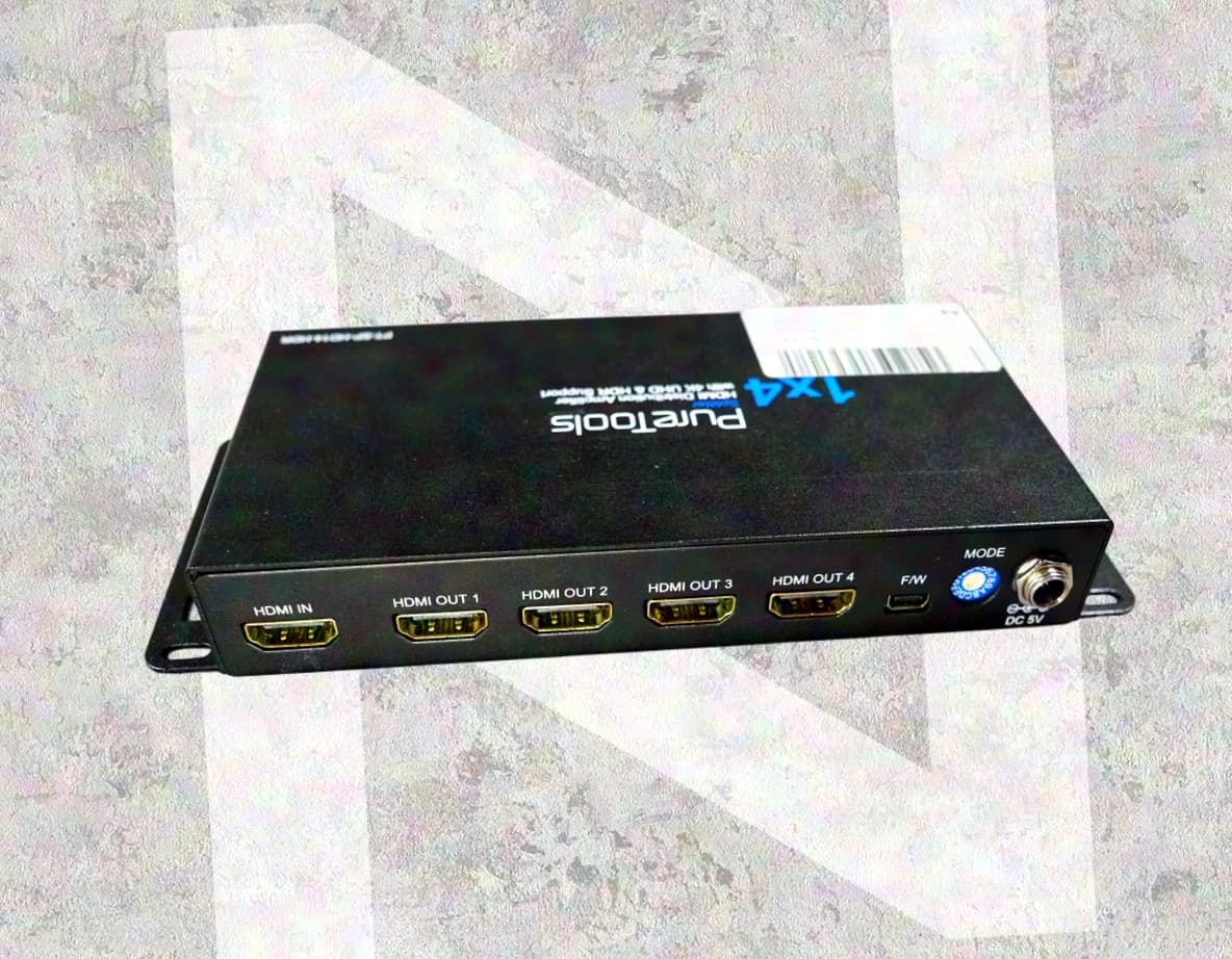 Purelink HDMI 2.0a (4K) HDR 4-way splitter 1:4
