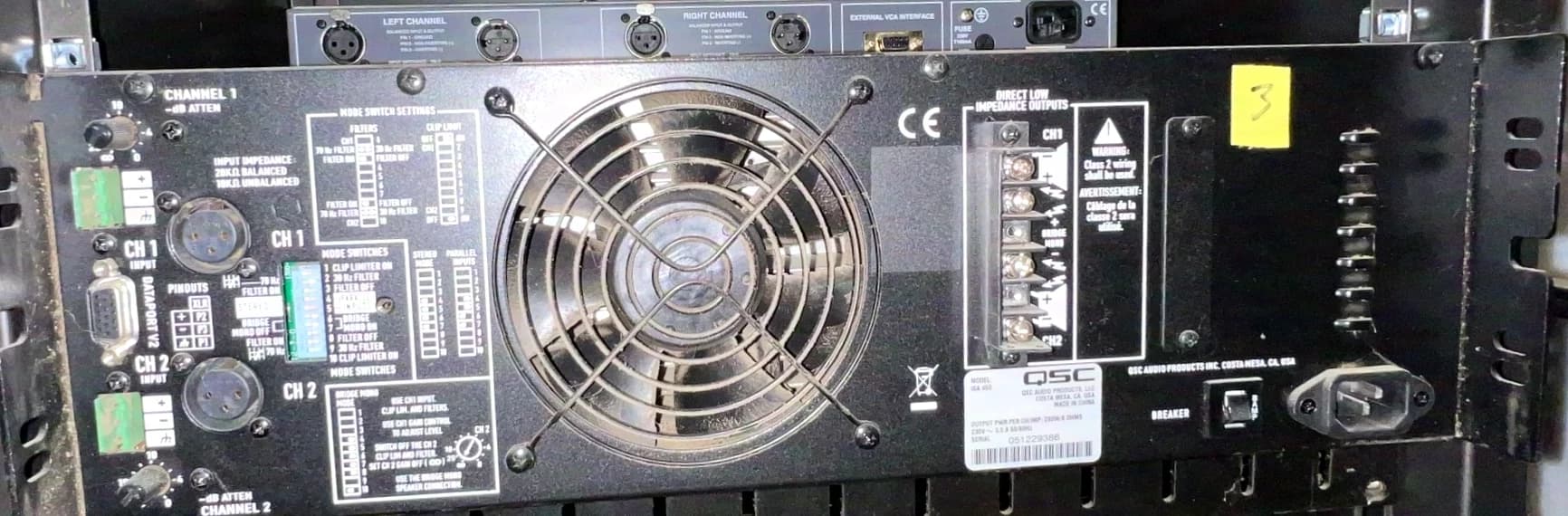 QSC ISA 450 AMP