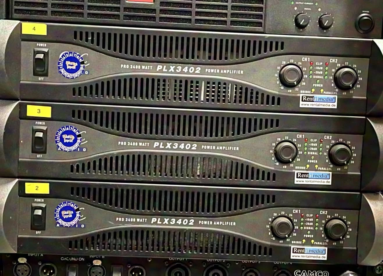 QSC PLX 3402 Power Amplifier(s)