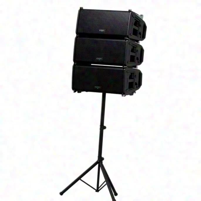QSC Pro Audio LA108 Powered Line Array Loudspeaker 8-inch 2-way
