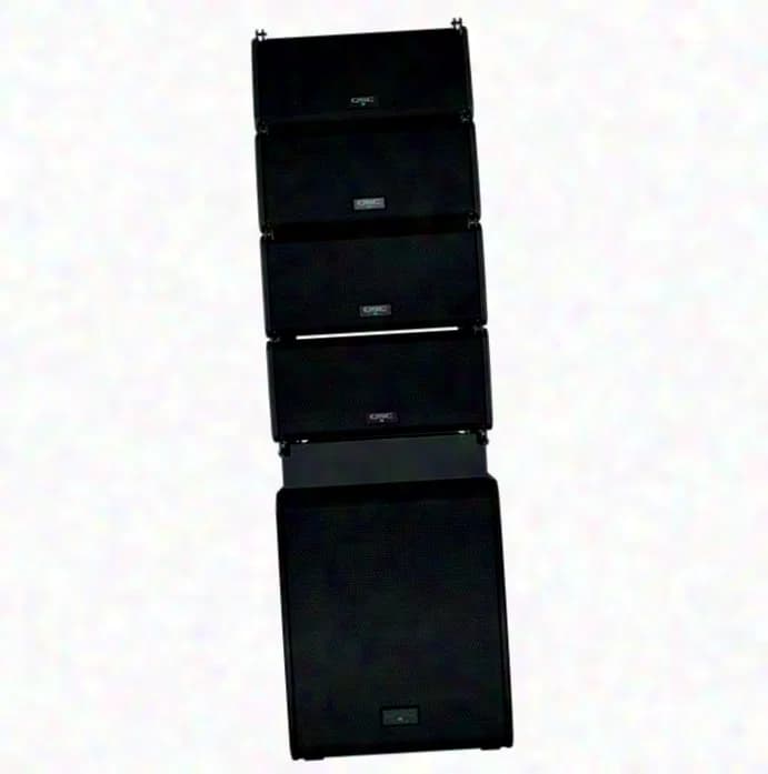 QSC Pro Audio LA108 Powered Line Array Loudspeaker 8-inch 2-way