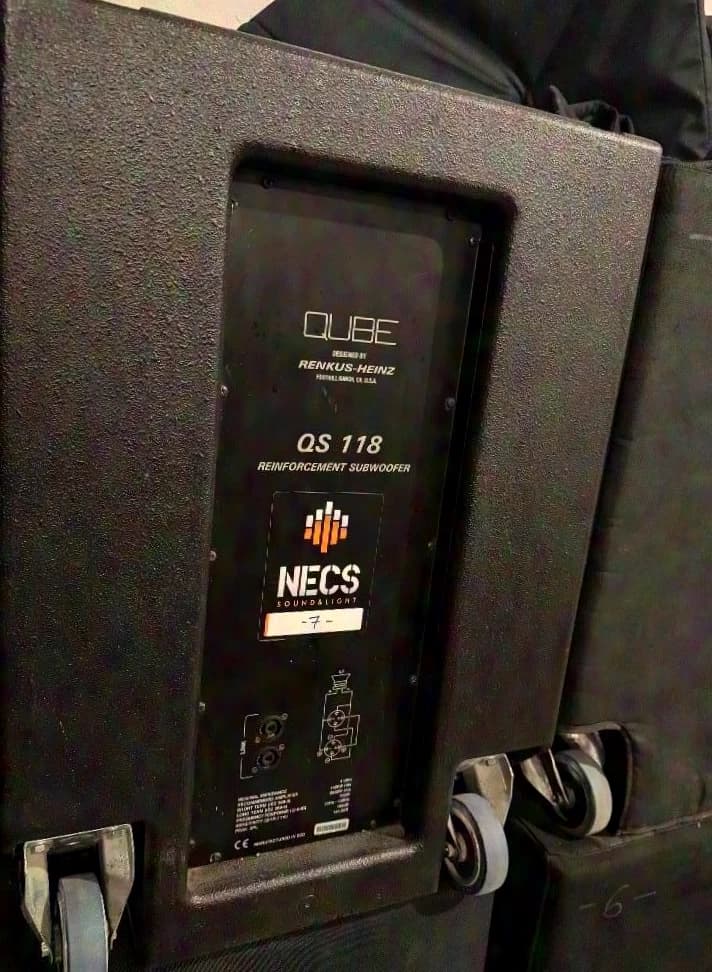 QUBE (FBT) Complete Line array & point source system