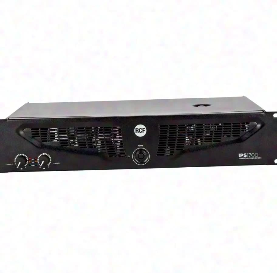 RCF IPS 1700 Class H power amplifier, 2x 450 W/RMS at 4 ohm