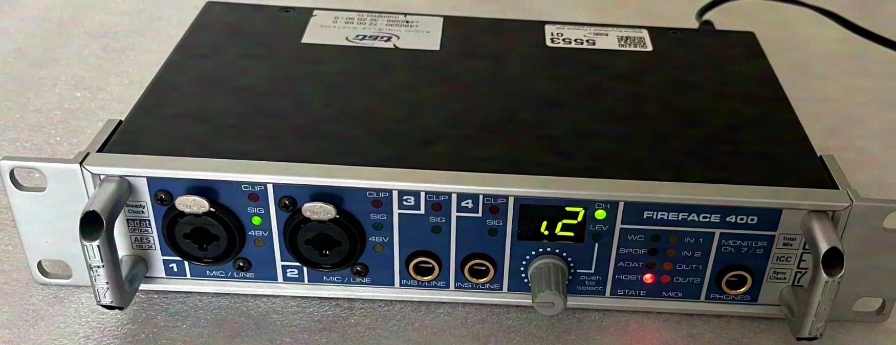 RME Fireface 400 external sound card