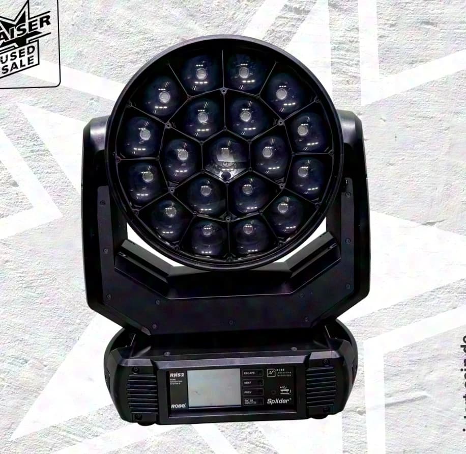 ROBE Spiider, LED/RGBW Multi-Effect Beam/Wash Fixture, black