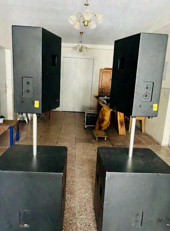 ROP PA system PA system with system rack