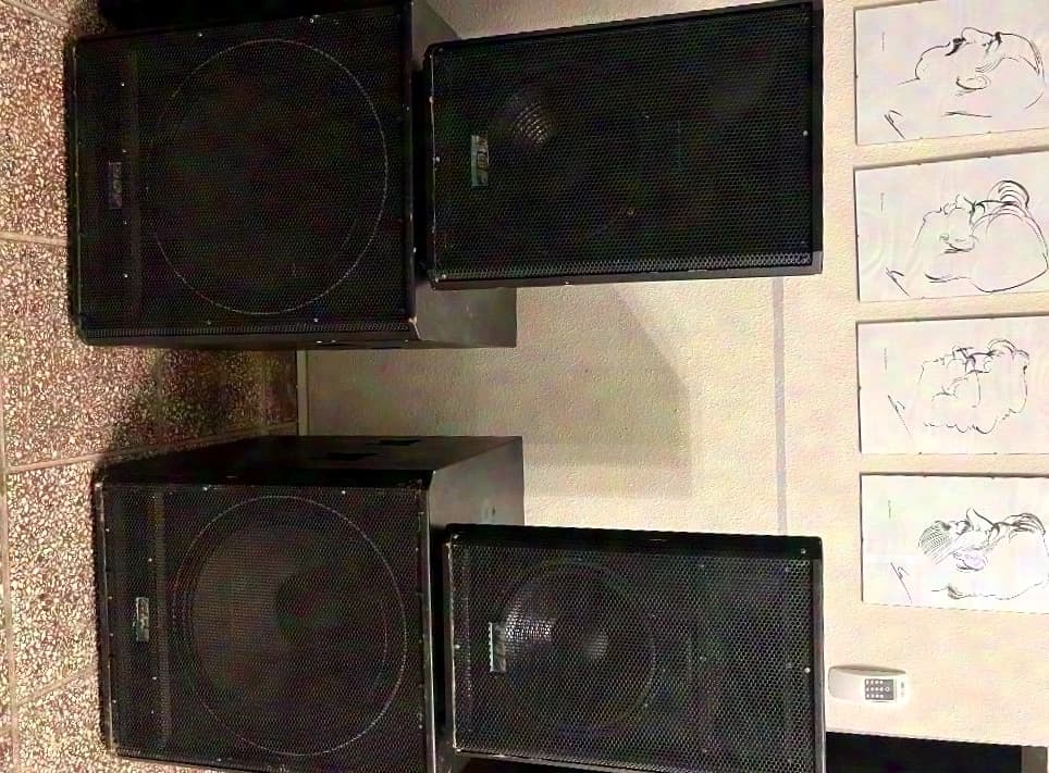 ROP PA system PA system with system rack