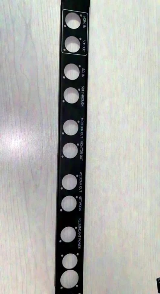 Rack247 rack panel for Blackmagic Design Bmd Webpresenter or similar Custom rack panel 19" inch