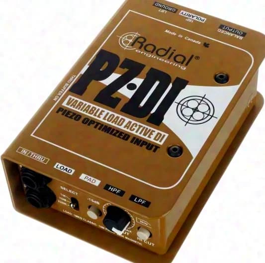 Radial Engineering PZ-DI Active DI Box NEW