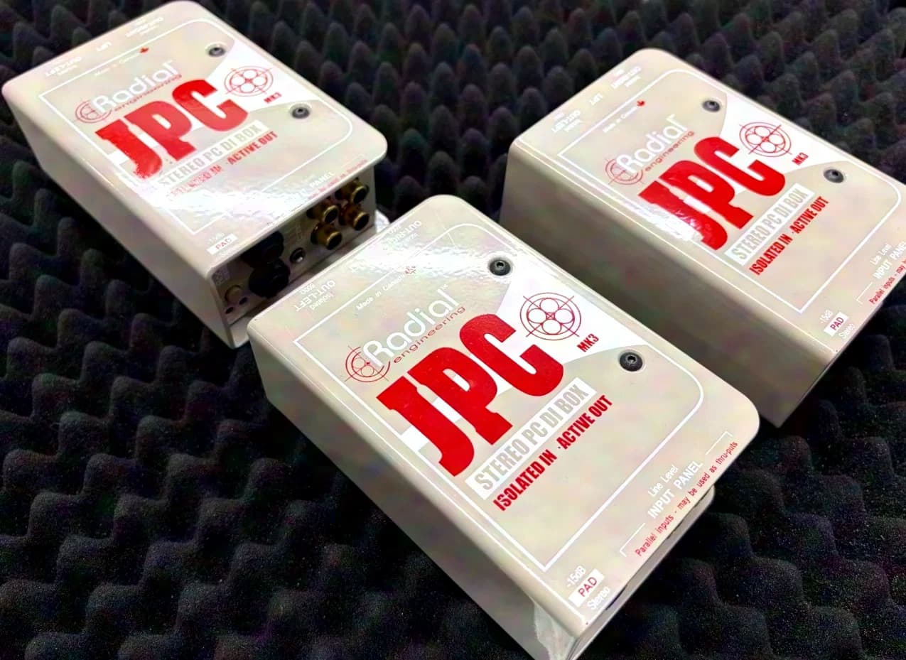 Radial JPC Active Direct Box for Laptop Computers