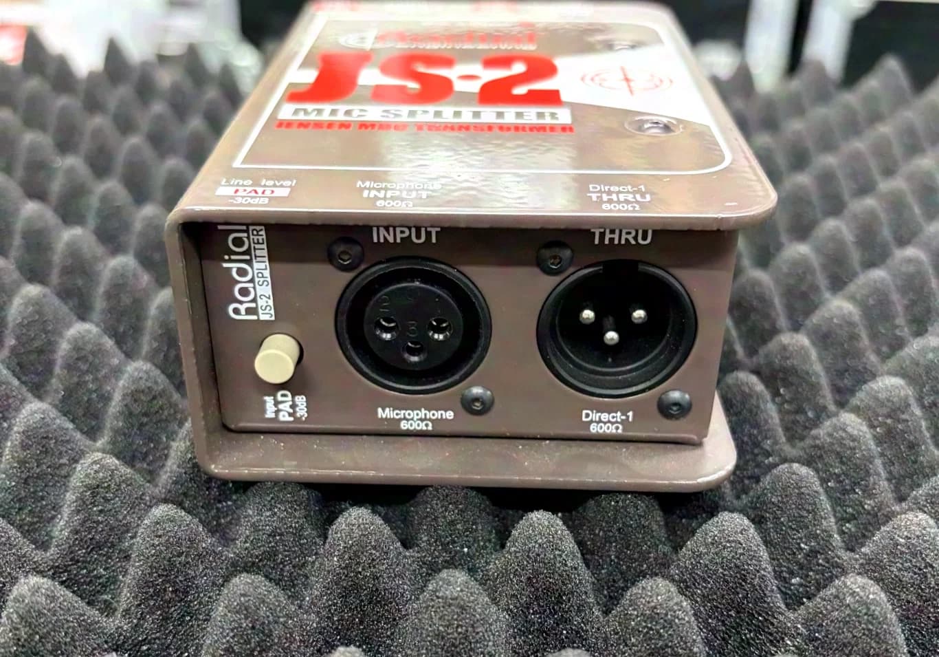 Radial JS2 Passive 2-way Microphone Splitter