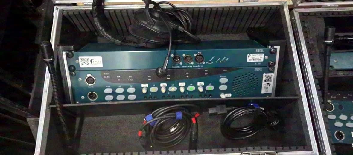 Riedel RPL 2000 wired intercom system