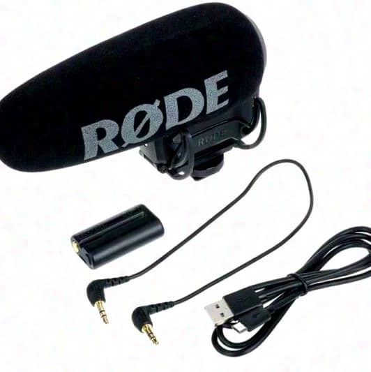 Rode Videomic Pro+ (plus) Condenser shotgun microphone for camera mounting