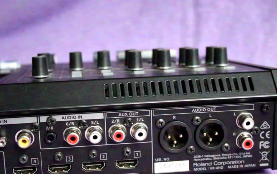 Roland VR-4HD, VR 4 HD , All in One AV Audio / Video Mixer
