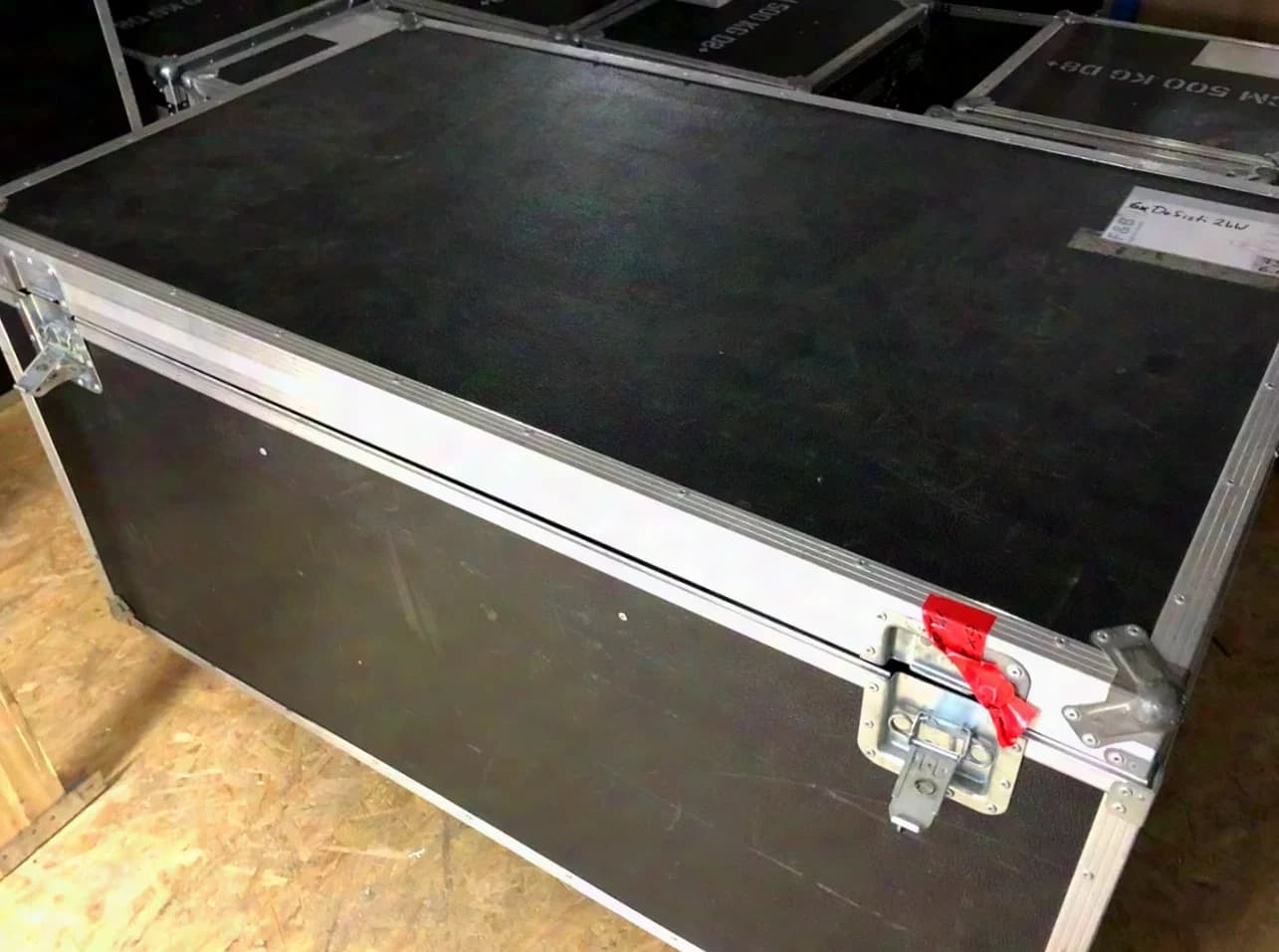 Black roll case with Bluewheels | with 6 large compartments