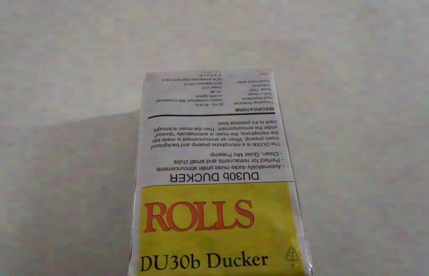 Rolls DU-30b Audio Ducker