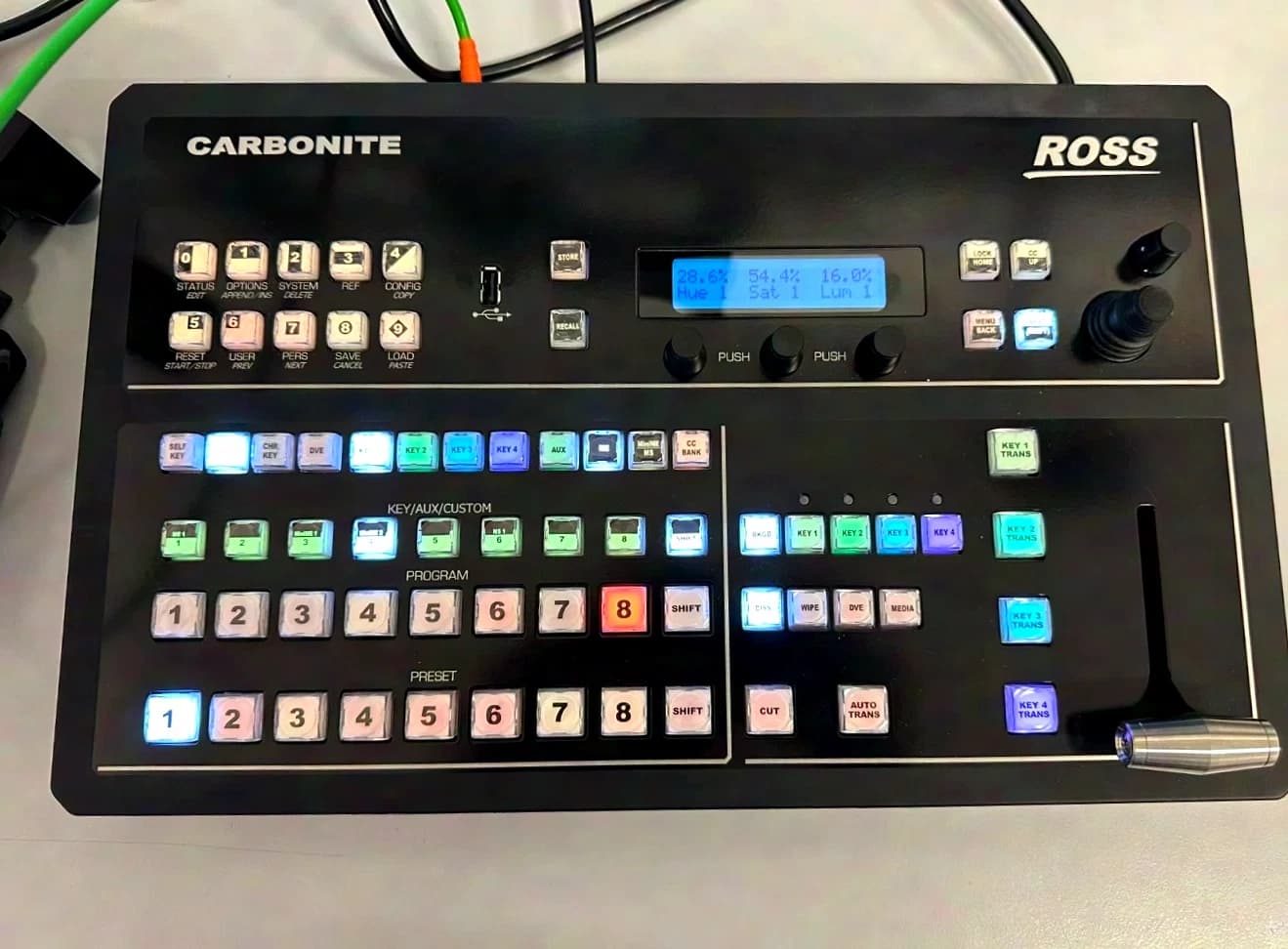 Ross Carbonite Black Solo 1 M/E Live