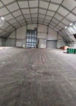 Used arched event hall - 30x76m