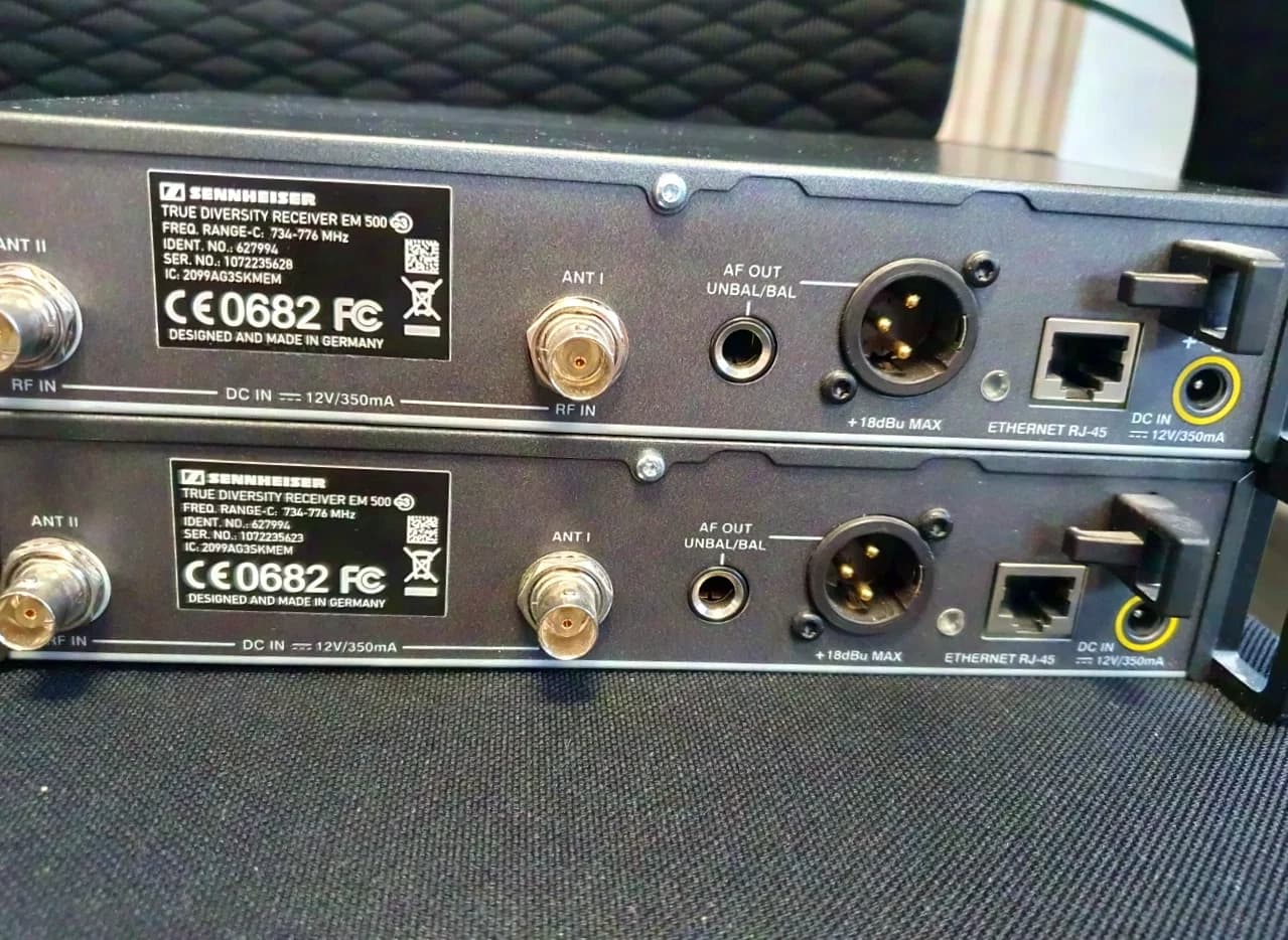 SENNHEISER EW500 G3 C-Band Diversitv Receiver "always specify the following no.: 113*"