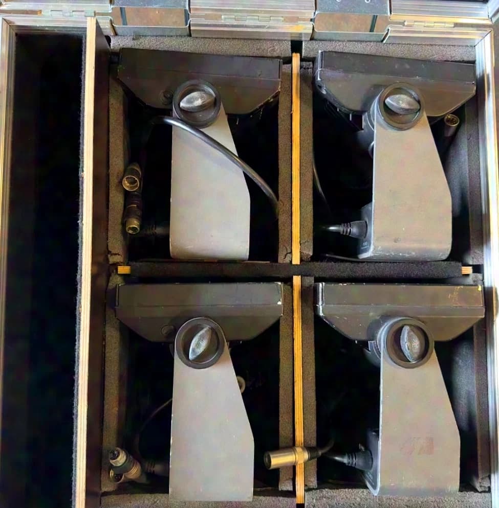 SGM 6x SGM P-5 LED floodlights incl. cases and accessories