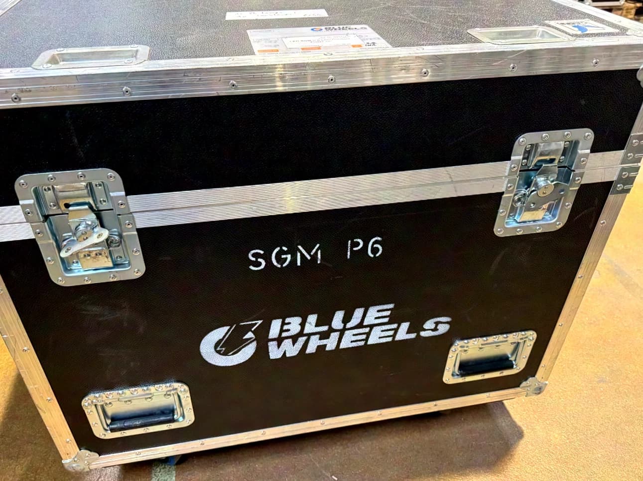 SGM P-6 Floodlight incl. barndoor // 4 units in case