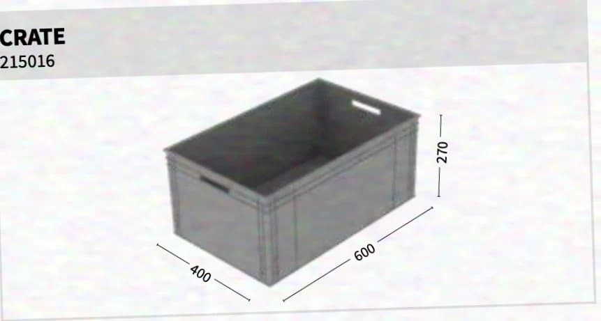 SIXTY82 Crate Dolly - Tool Trolley - Mobile Rack