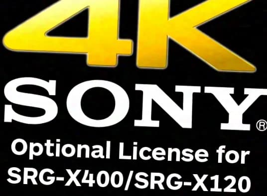 SONY SRG X120 IP 4K LIVE STREAMING TV Pan Tilt Zoom 3G-SDI Camera + RM IP10 Console