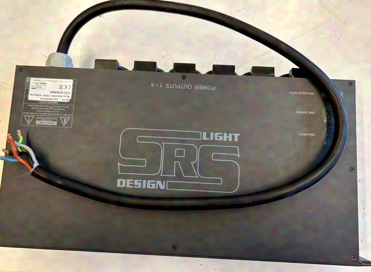 SRS DP606-5 CH 6-channel dimmer pack