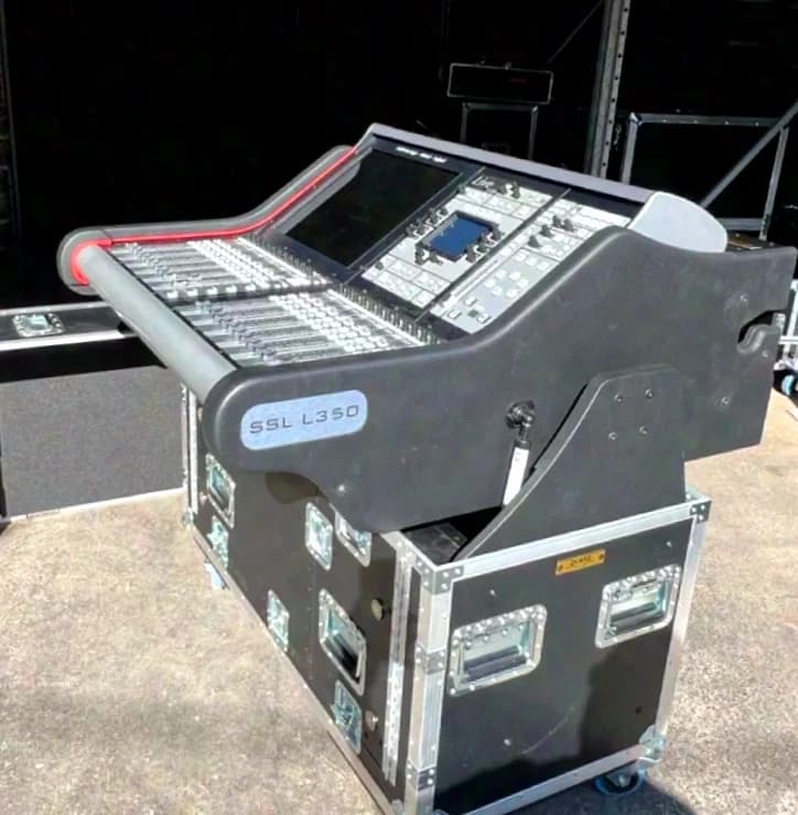 SSL Live L350 demo system