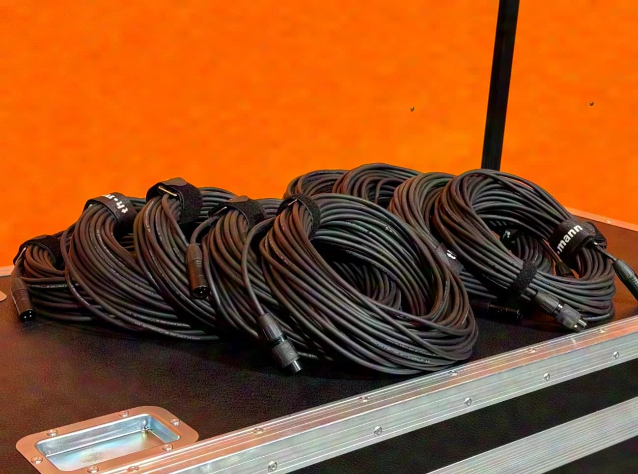 STAIRVILLE PDC3BK 3-pin DMX Cable 20m - 10 pieces